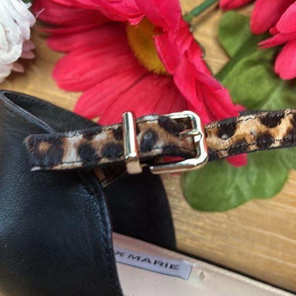 Alex Marie Carena Leopard Haircalf Ballet Flats Size 6.5 - Picture 5 of 11